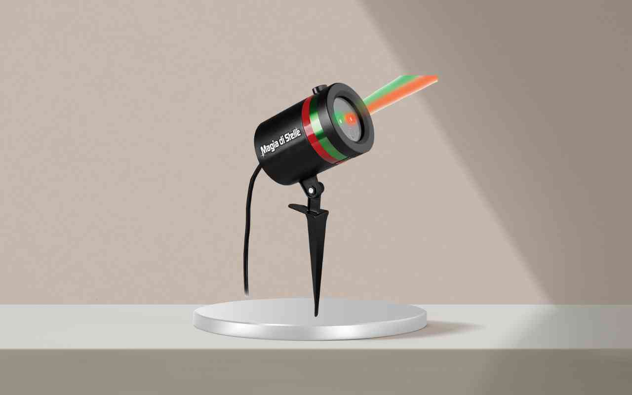 Trasforma ogni ambiente in un cielo stellato con Magia di Stelle: scopri il faretto laser