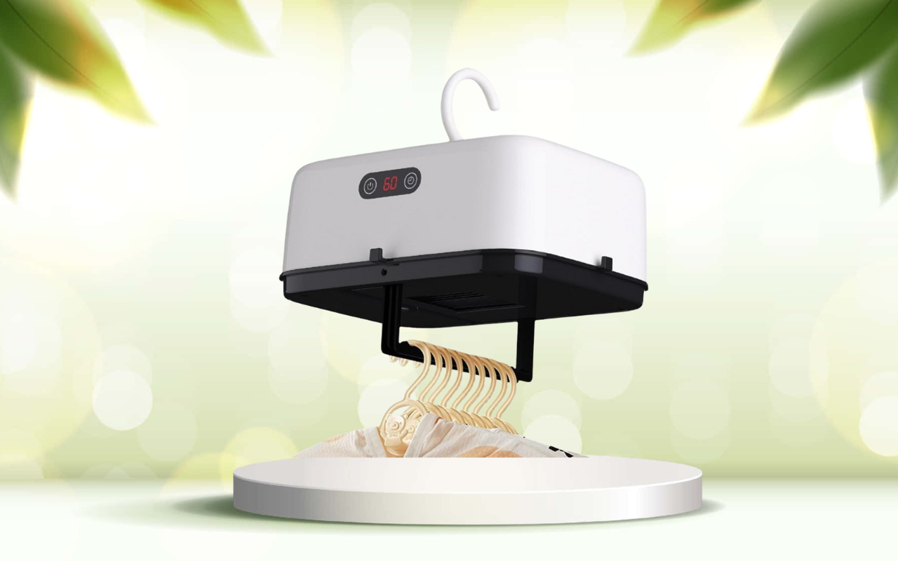 Scopri la soluzione salvaspazio: asciuga i tuoi capi ovunque con l’asciugatrice portatile