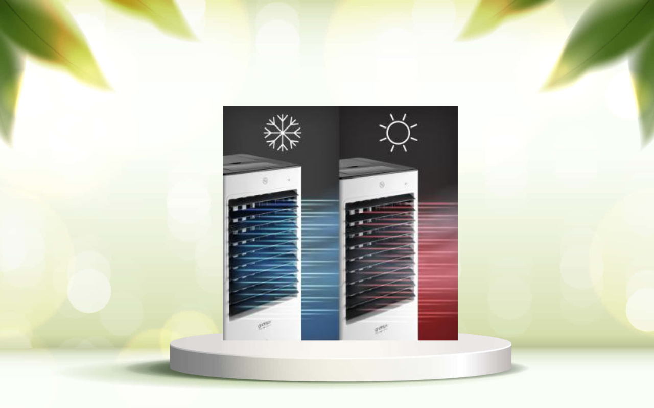 Raffrescatore, scaldino e umidificatore 3‑in‑1: comfort tutto l’anno con EKO‑AIR